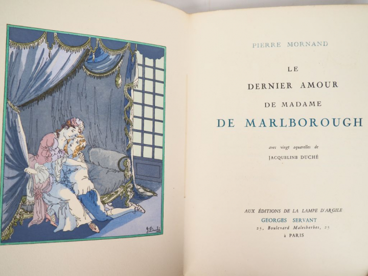 [ILLUSTRÉS]. LAMANDÉ (A.). SOUS LE CLAIR REGARD D’ATHÉNÉ. P., Bernheim