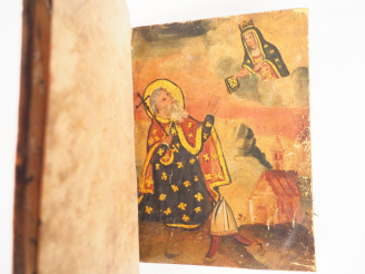 Vente aux enchères [MANUSCRIT]. MANUSCRIT RELIGIEUX EN LANGUE ESPAGNOLE FIN XVIIe. En die