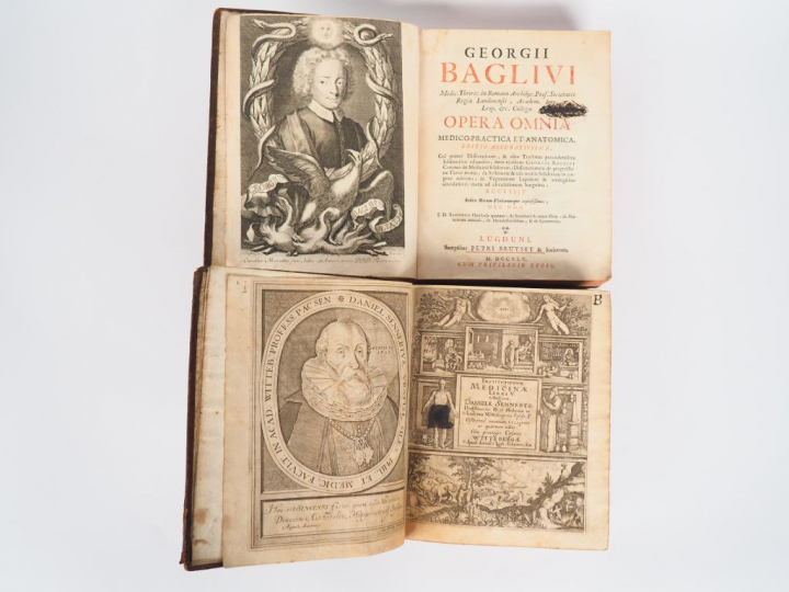 [MÉDECINE]. SENNERT (D.). INSTITUTIONUM MEDICINAE LIBRI V. Wittemberg,