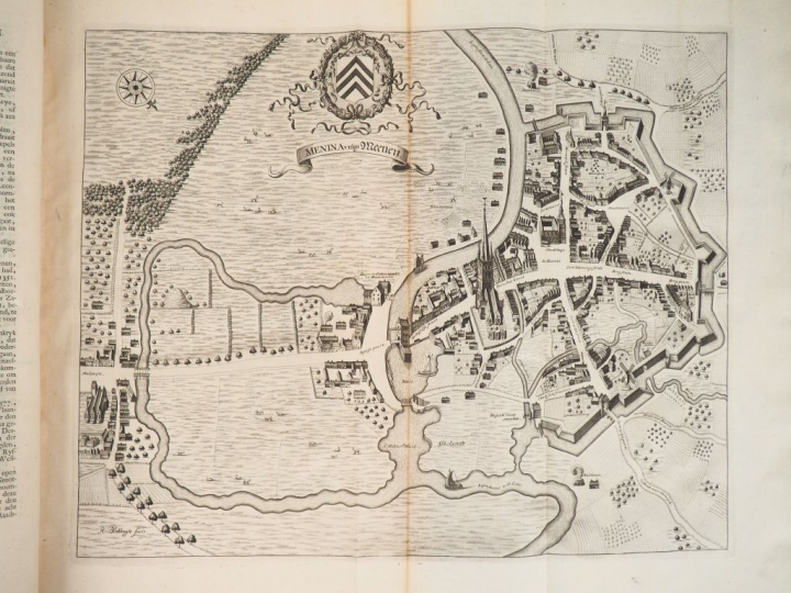 SANDERUS (A.). VERHEERLYKT VLAANDRE. Leyde, Rotterdam, Gravenhage - De