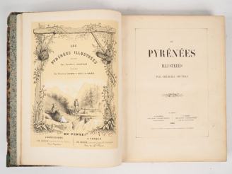 Vente aux enchères SOUTRAS (Frédéric). LES PYRÉNÉES ILLUSTRÉES. Texte par Frédéric Soutra