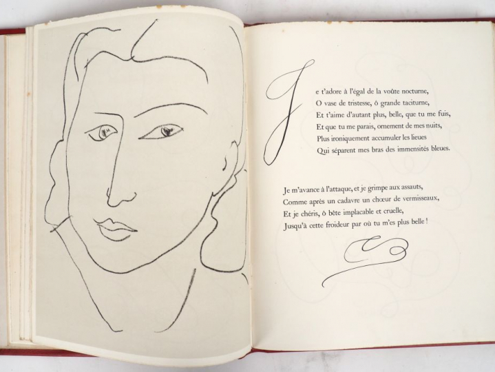 [MATISSE]. BAUDELAIRE (Ch.). LES FLEURS DU MAL. Paris, La Bibliothèque