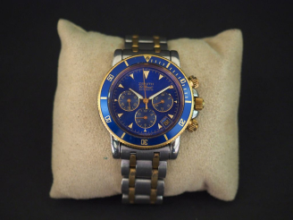 Vente aux enchères ZENITH, El Primero Montre bracelet d'homme Automatic en acier.  Boitie