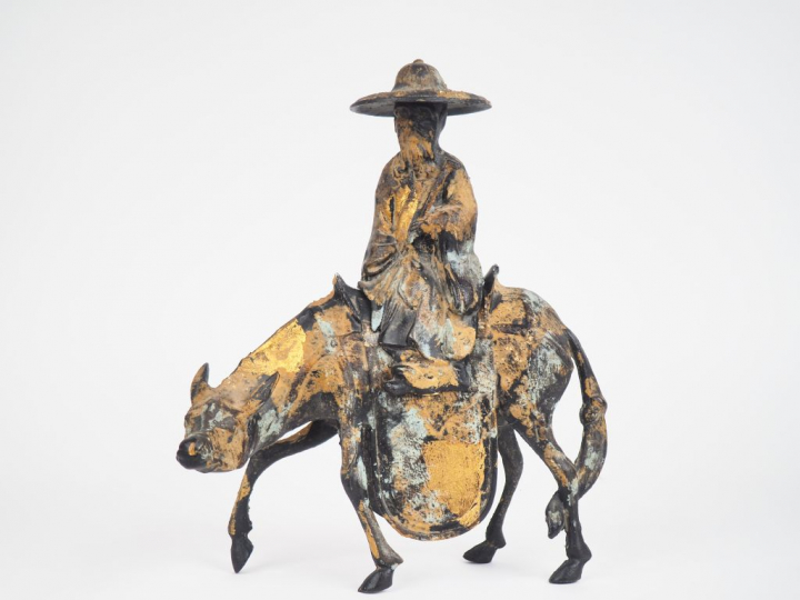 Chine XXe siècle (voir sur place) Brûle parfum représentant Toba sur s