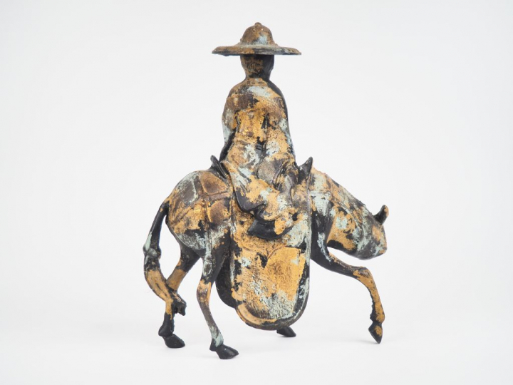 Chine XXe siècle (voir sur place) Brûle parfum représentant Toba sur s