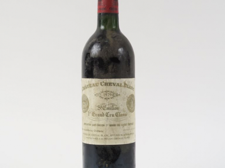 1 BOUTEILLE CHÂTEAU CHEVAL BLANC 1er GCC ST EMILION - 1979 - BG/BS