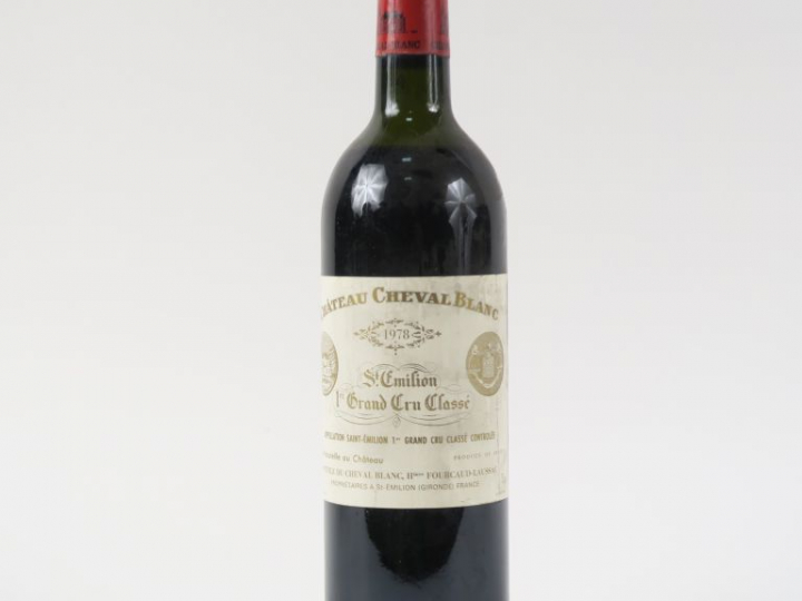 1 BOUTEILLE CHÂTEAU CHEVAL BLANC 1er GCC ST EMILION - 1978 - HEP-MEP