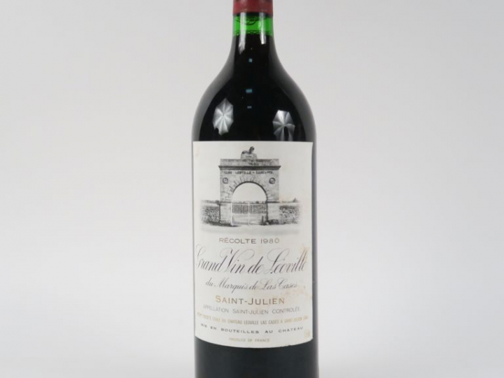 1 MAGNUM CHÂTEAU LEOVILLE LAS CASES GCC ST JULIEN - 1980