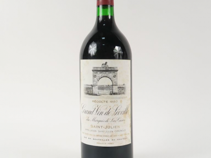 1 MAGNUM CHÂTEAU LEOVILLE LAS CASES GCC ST JULIEN - 1980