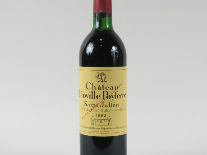 1 BOUTEILLE CHÂTEAU LEOVILLE POYFERRE GCC ST JULIEN - 1982 - BG
