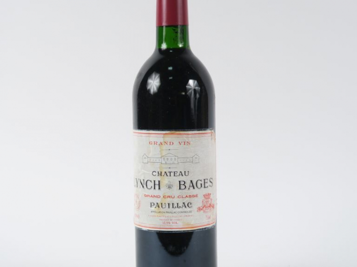 1 BOUTEILLE CHÂTEAU LYNCH BAGES GCC PAUILLAC - 1990 - BG/EA