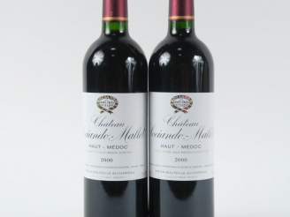 Vente aux enchères 2 BOUTEILLES CHÂTEAU SOCIANDO MALLET HAUT MEDOC - 2000