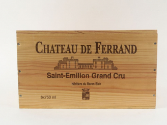 Vente aux enchères 6 BOUTEILLES CHÂTEAU FERRAND GC ST EMILION - 2000 - CBO