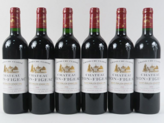 Vente aux enchères 6 BOUTEILLES CHÂTEAU YON FIGEAC GCC ST EMLION - 2000