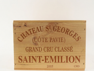 Vente aux enchères 6 BOUTEILLES CHÂTEAU ST GEORGES GCC ST EMILION - 2005 - CBO