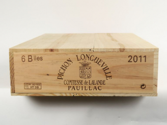 Vente aux enchères 6 BOUTEILLES CHÂTEAU PICHON COMTESSE DE LONGUEVILLE GCC PAUILLAC - 201