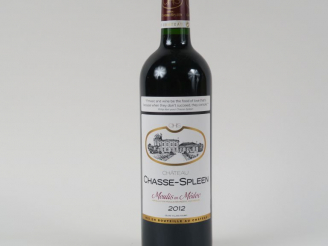 Vente aux enchères 1 BOUTEILLE CHÂTEAU CHASSE SPLEEN MOULIS - 2012
