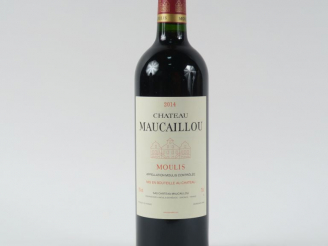 Vente aux enchères 1 BOUTEILLE CHÂTEAU MAUCAILLOU MOULIS - 2014