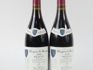 Vente aux enchères 2 BOUTEILLES BEAUNE 1er CRU 'CUVÉE GUIGONE de SALINS' HOSPICES DE BEAU