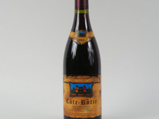 Vente aux enchères 1 BOUTEILLE CÔTE ROTIE 'LES MOUTONNES' G. BONNEFOND - 2003