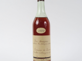 Vente aux enchères 1 BOUTEILLE BAS ARMAGNAC DOMAINE DE LUSSON - 1949 - MISE : JUILLET 198