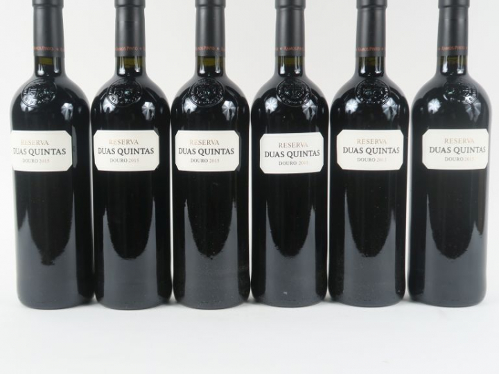 6 BOUTEILLES DAS QUINTAS 'RESERVA' DOURO RIBERA DEL DUERO - 2015 - CBO
