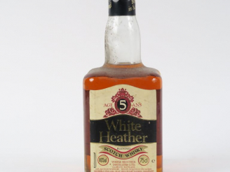Vente aux enchères 1 BOUTEILLE SCOTCH WHISKY WHITE HEATHER '5 ANS'