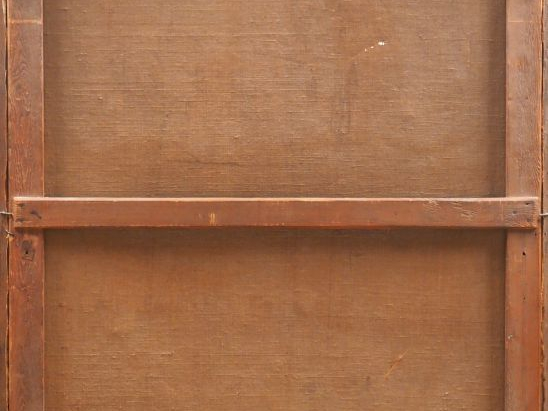 Jules GELIBERT. "trophée de chasse" Huile sur toile, signée en bas à d