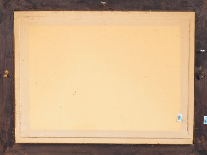 Emile OTHON FRIESZ. "Jeune femme nue" Dessin au crayon gras, signé en 