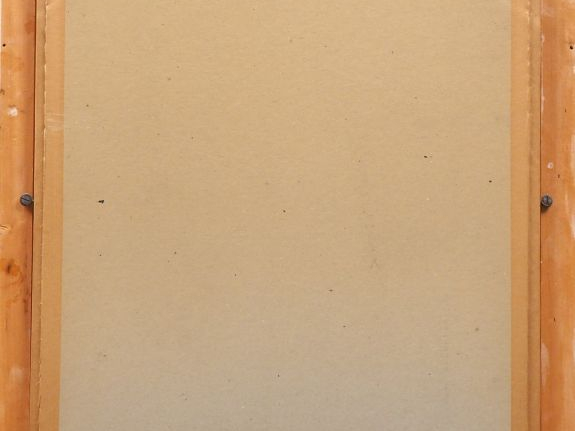 Marthe de PESLOUAN. "Portrait d'élégante au chapeau". Pastel, signé en