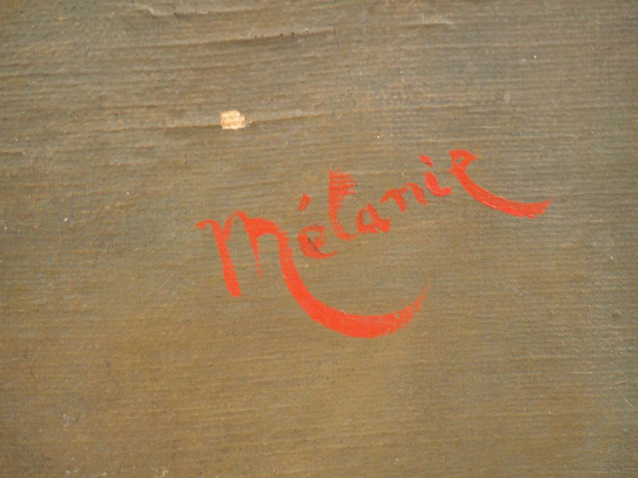 Ecole française fin XIXème. "nature morte" Huile sur toile, signée en 