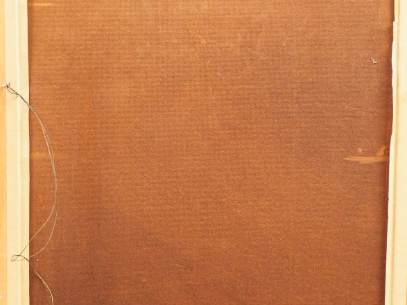 Ecole américaine contemporaine. "The Great Snake". Huile sur isorel, s