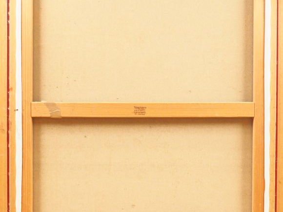 Fernand ROUX. "Le nu blanc". Huile sur toile, signée en bas à droite, 