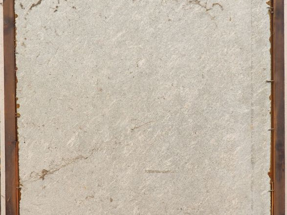 Fernand ROUX. "Visage féminin de profil". Technique mixte. Dim. 82 x 6