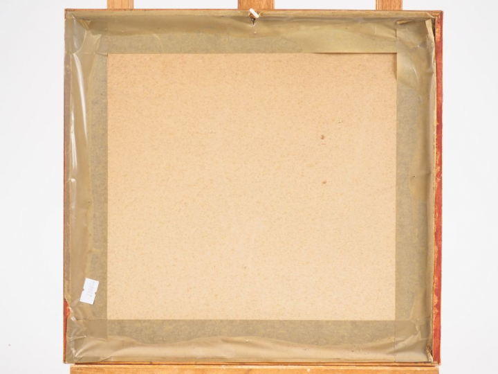 Fernand ROUX. "Paysannes aux champs". Dessin signé en bas à gauche. Di