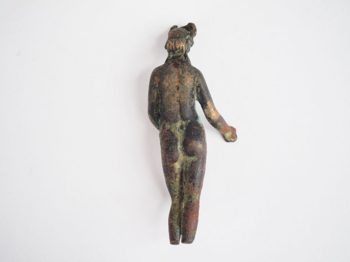 Statuette de Vénus en bronze.  Probablement Période romaine.  Accident