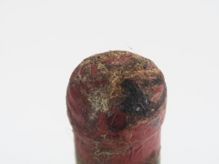 1 BOUTEILLE CHÂTEAU MARGAUX 1er GCC MARGAUX - 1937 - VIDANGE/CAPS TRES