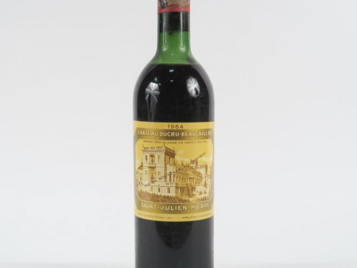 1 BOUTEILLE CHÂTEAU DUCRU BEAUCAILLOU GCC ST JULIEN - 1964 - HEP