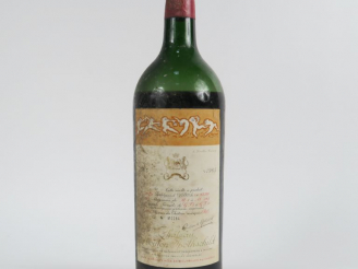 Vente aux enchères 1 MAGNUM CHÂTEAU MOUTON ROTHSCHILD 1er GCC PAUILLAC - 1965 - BEP-VIDAN