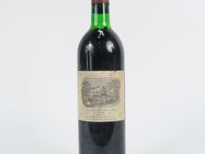1 BOUTEILLE CHÂTEAU LAFITE ROTHSCHILD 1er GCC MARGAUX - 1975 - LB/ELA