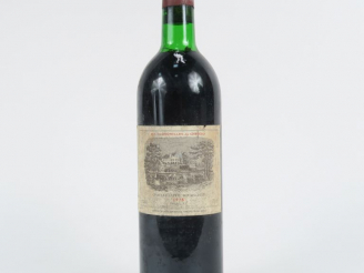 Vente aux enchères 1 BOUTEILLE CHÂTEAU LAFITE ROTHSCHILD 1er GCC MARGAUX - 1975 - LB/ELA