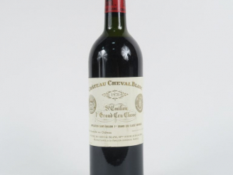 Vente aux enchères 1 BOUTEILLE CHÂTEAU CHEVAL BLANC 1er GCC ST EMILION - 1978 - HEP