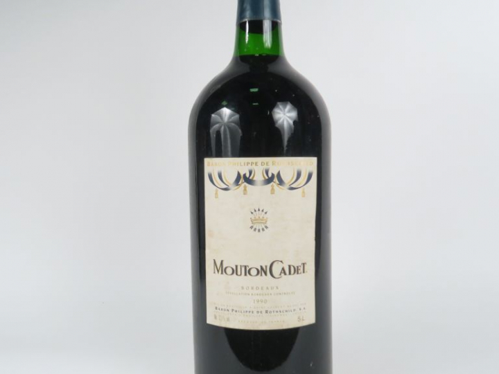 1 JEROBOAM MOUTON CADET BORDEAUX - 1990 - CBO
