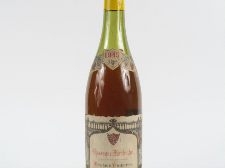1 BOUTEILLE CHASSAGNE MONTRACHET MEULIEN PIGNERET - 1945 - 7 CM
