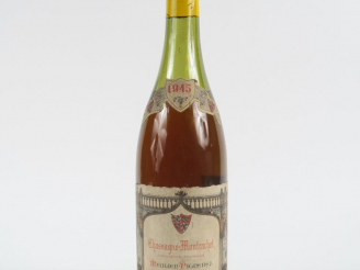 Vente aux enchères 1 BOUTEILLE CHASSAGNE MONTRACHET MEULIEN PIGNERET - 1945 - 7 CM