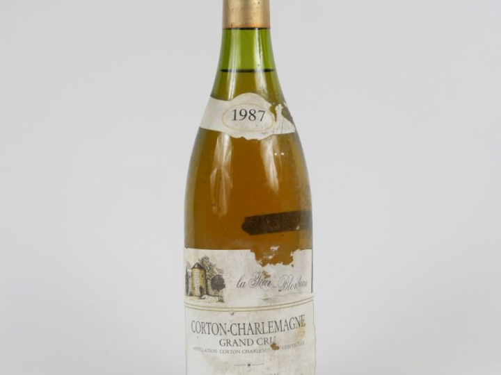 1 BOUTEILLE CORTON CHARLEMAGNE GC LA TOUR BLONDEAU - 1987 - EA