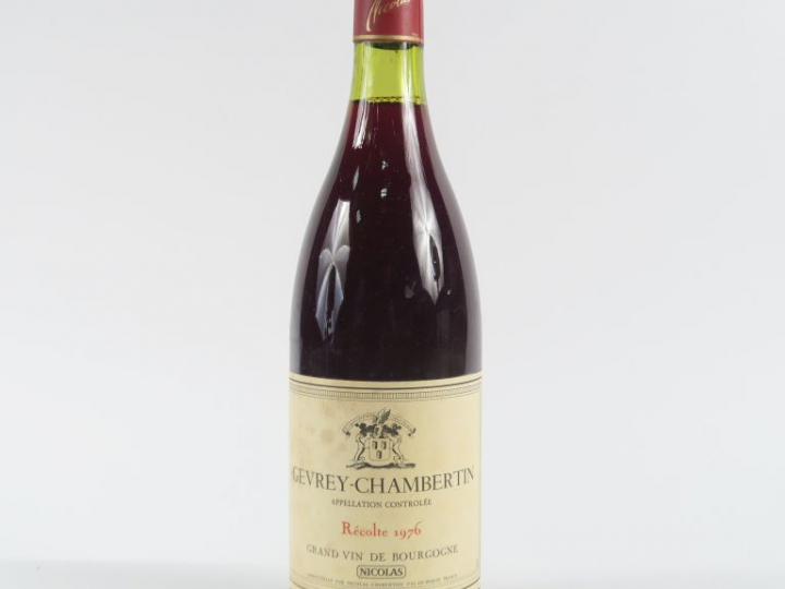 1 BOUTEILLE GEVREY CHAMBERTIN NICOLAS - 1972