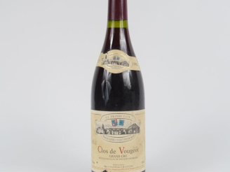 Vente aux enchères 1 BOUTEILLE CLOS DE VOUGEOT GC 'LA GRANDE CAVE' - 1992 - ELA
