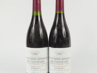 Vente aux enchères 2 BOUTEILLES NUITS SAINT GEORGES 1er CRU 'LES VAUCRAINS' ALAIN MICHELO
