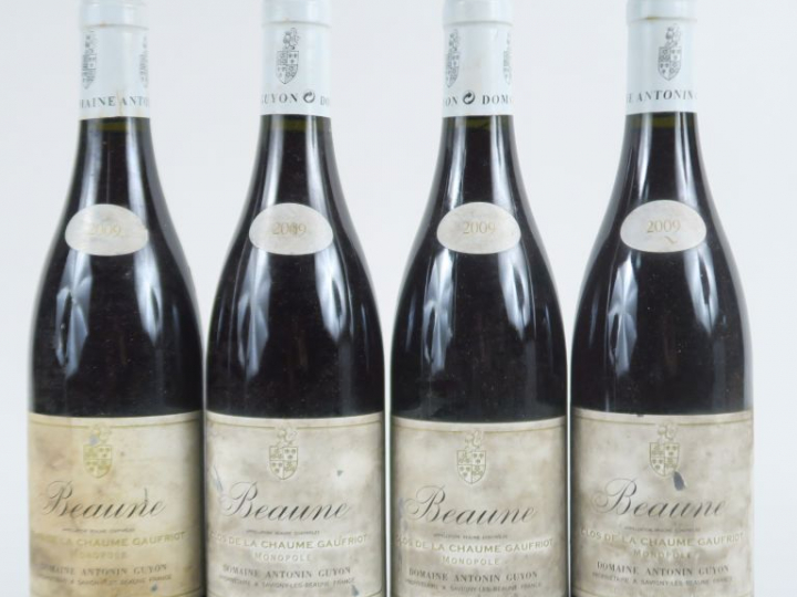 4 BOUTEILLES BEAUNE ANTONIN GUYON - 2009 - ES